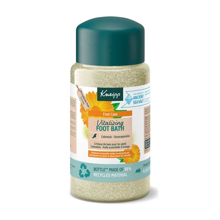 Cristaux de bain de pieds Kneipp au calendula et à l'orange 600 g 