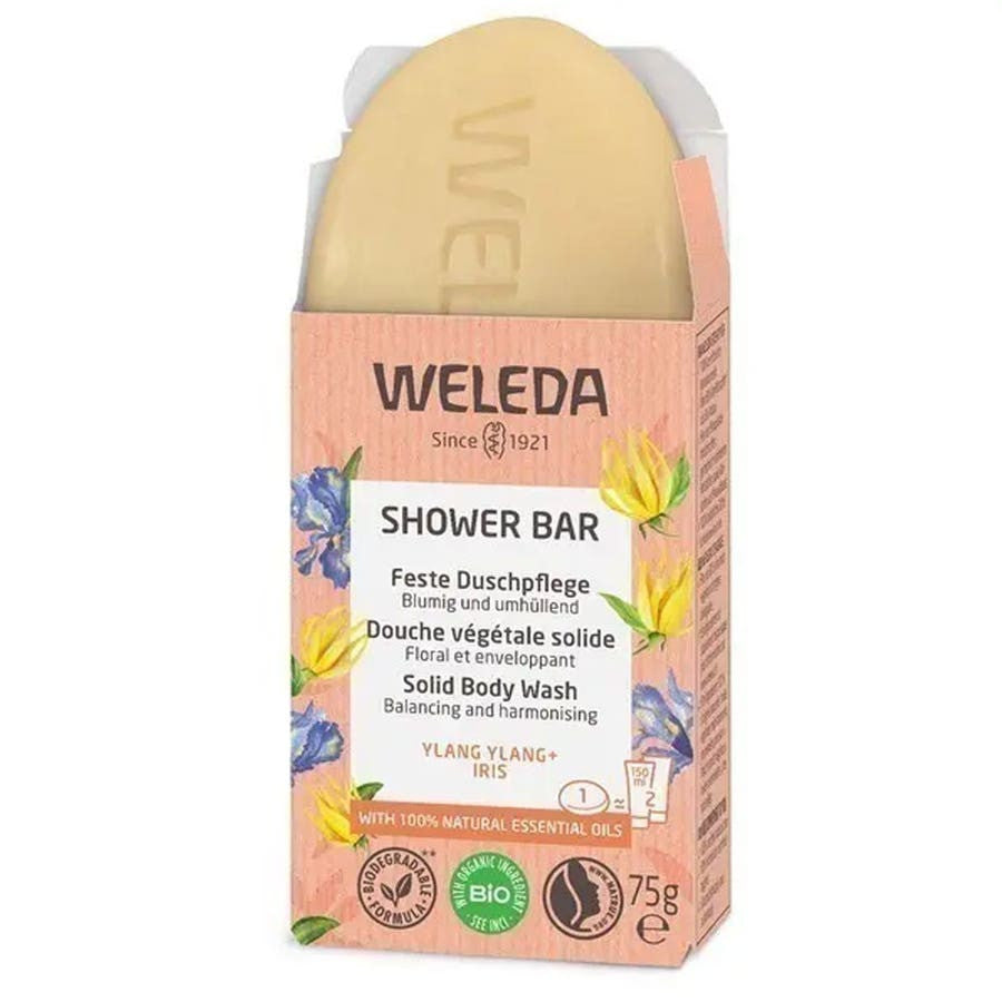 Weleda Solidea douche végétale Ylang-Ylang + Iris 75g 