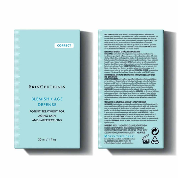 Skinceuticals imperméables + Défense d'âge Sérum correct 30 ml (1,01 fl oz)