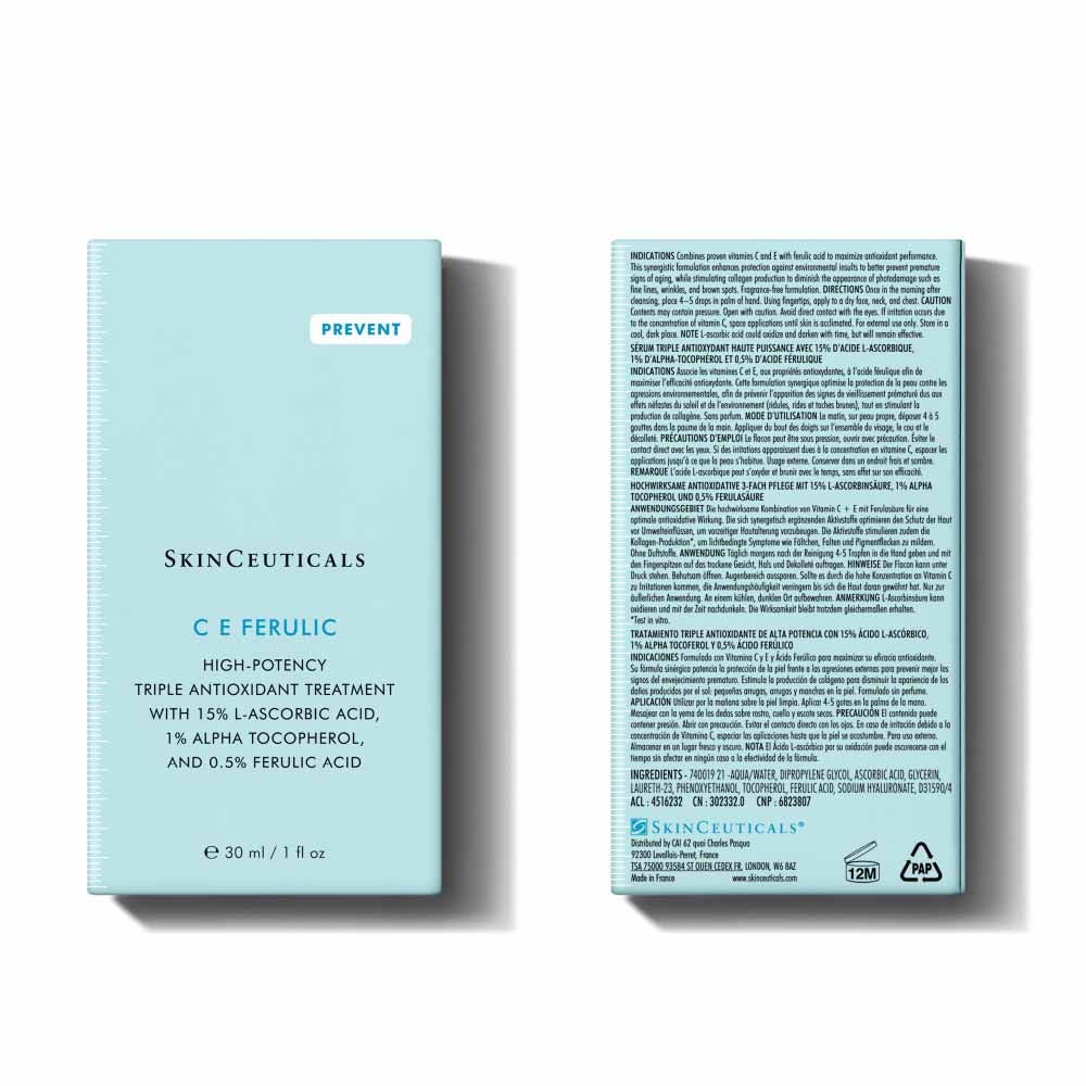 Skinceuticals Prevent C E Ferulic Antioxidant Treatment 30ml (1.01fl oz)