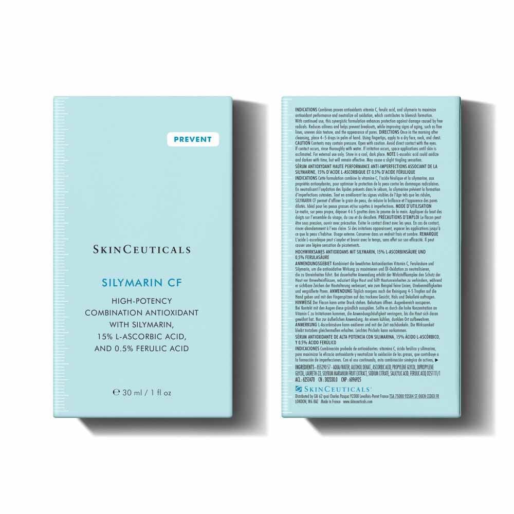 Skinceuticals Silymarin CF Prevent Anti-imperfections Facial Serum 30 ml (1.01fl oz)