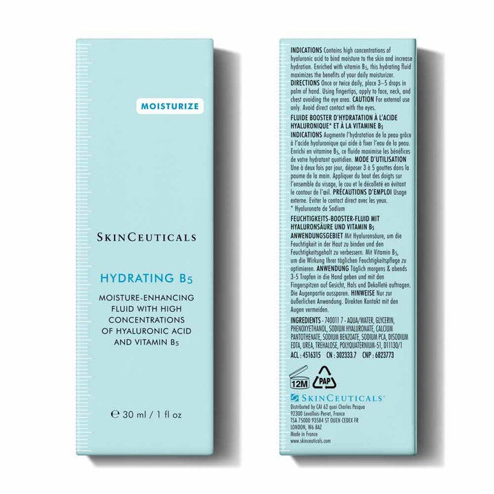 Skinceuticals Moisture Hydrating B5 Moisture Enhancing Fluid 30ml (1.01fl oz)