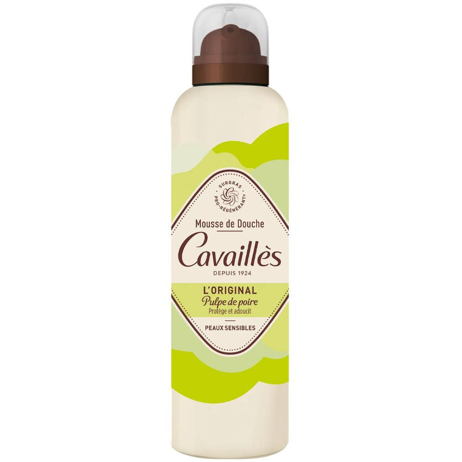 RogŽ Cavaill s Surgras Actif Mousse de Douche à la Pulpe de Poire 200 ml (6,76 fl oz) 