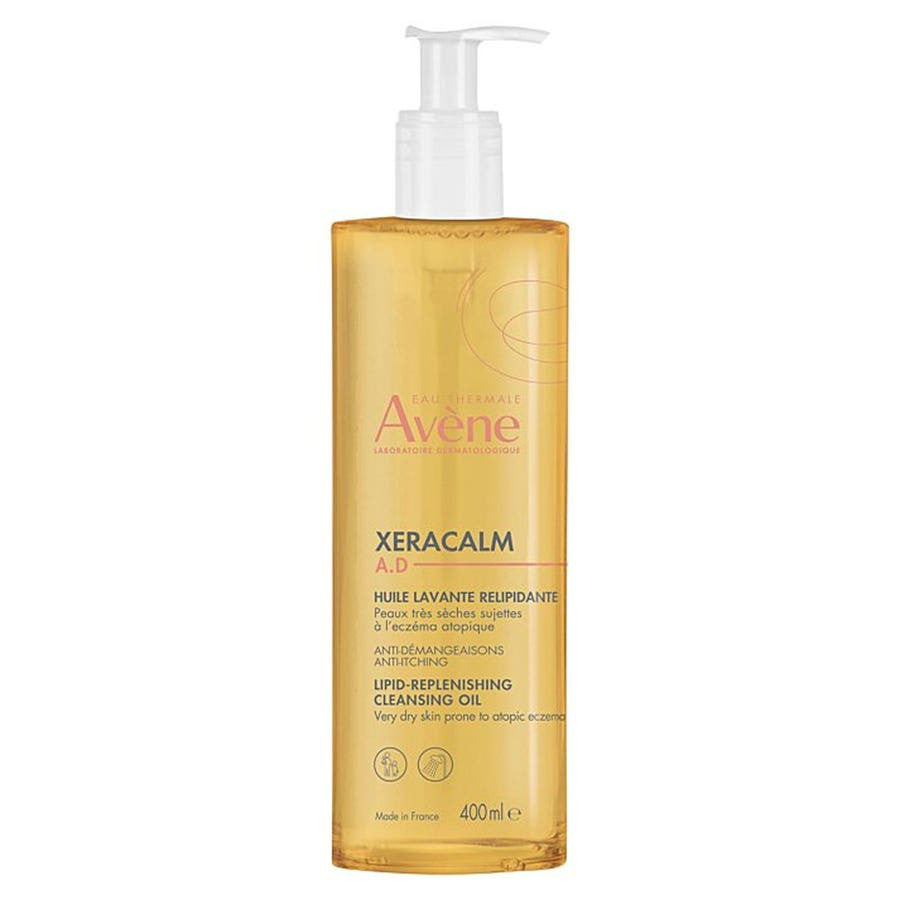 Avène Xeracalm AD Huile Lavante Relipidante Peaux Très Sèches 400 ml 