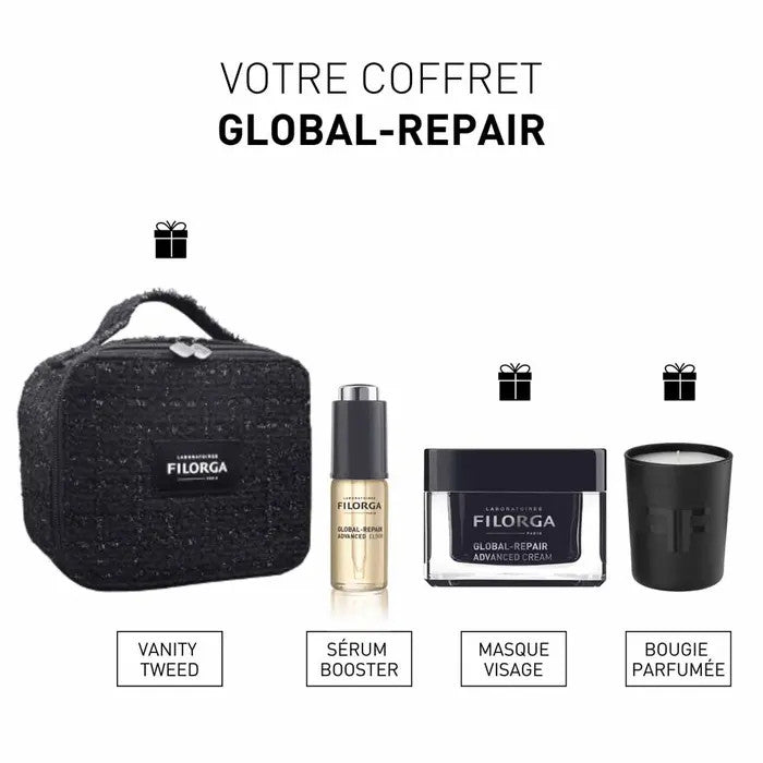 Coffrets cadeaux Filorga Global-Repair pour peaux matures 