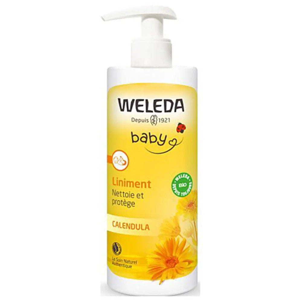 Weleda Bébé Soin Lavant au Calendula 400 ml 