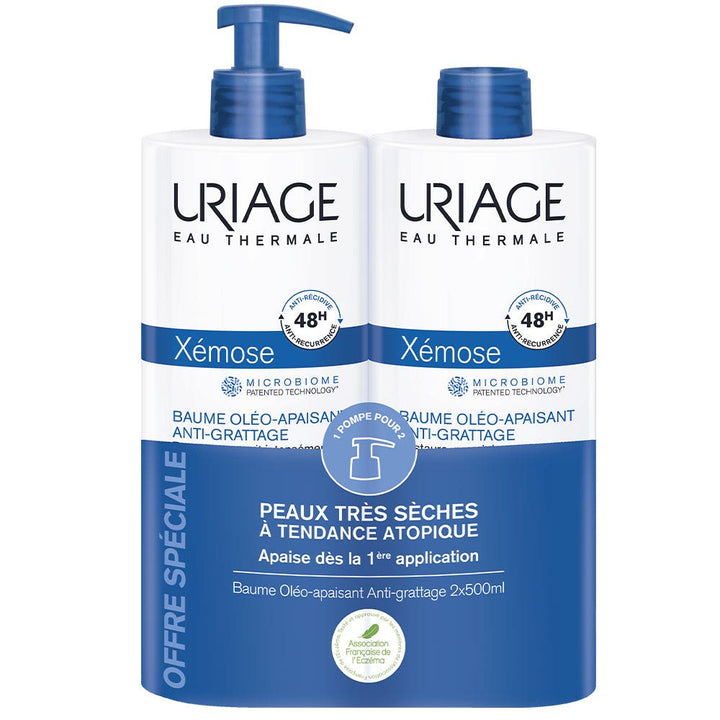Uriage Xémose بلسم زيتي مهدئ مضاد للحكة