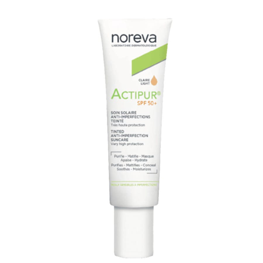 Noreva Actipur SPF50+ Soin Solaire Teinté Anti-Imperfections 30 ml 