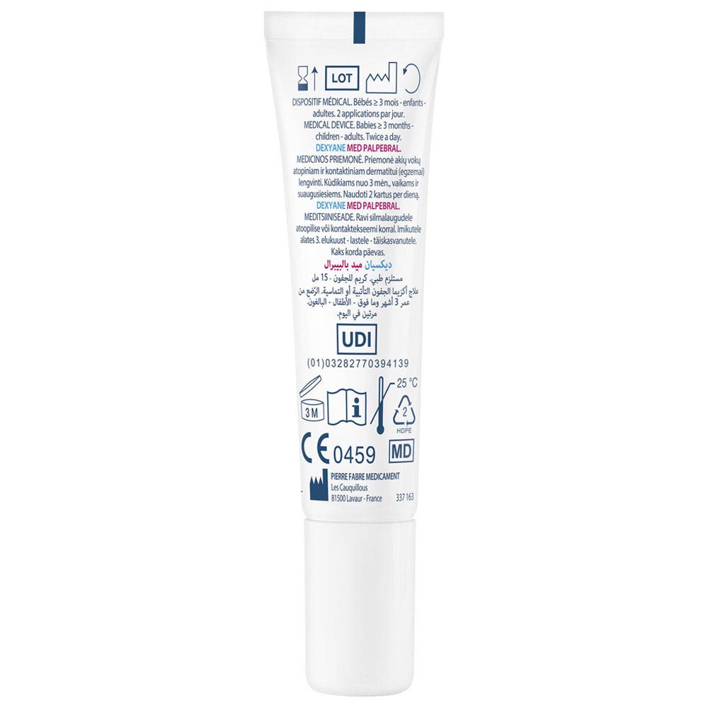 Ducray Dexyane MED Palpebral Cream 15ml (0.51floz)