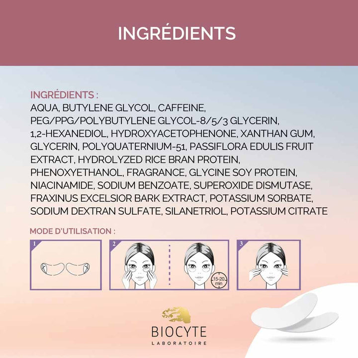 Biocyte Cosmetic Eye Patches x 1 sachet/ 2