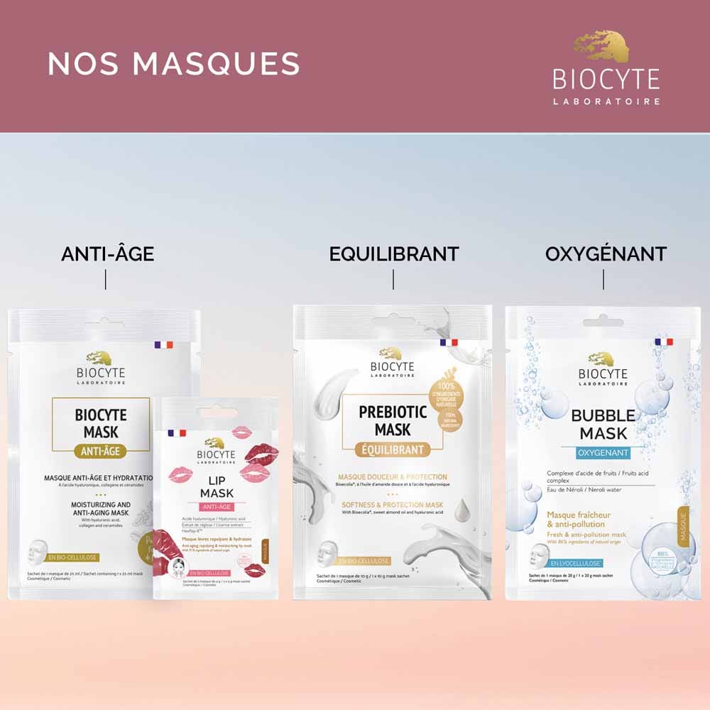 Biocyte Anti-Ageing Lip Mask with Hyaluronic Acid and Liquorice Extract, 4g