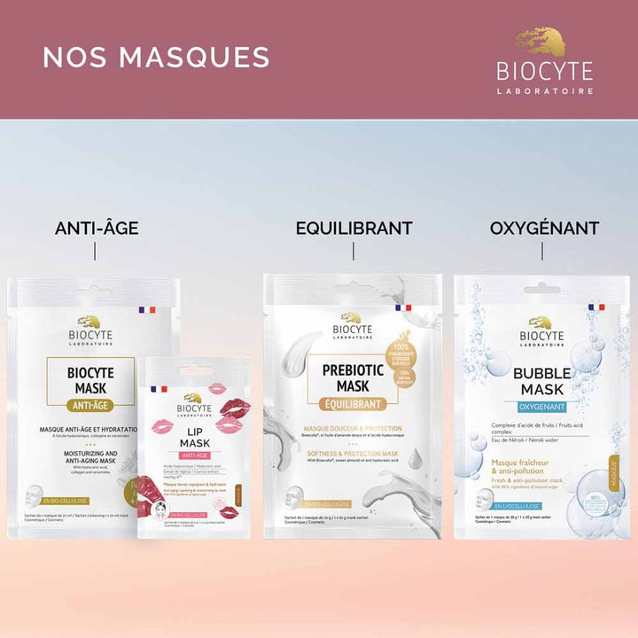 Biocyte Anti-Ageing Lip Mask with Hyaluronic Acid and Liquorice Extract, 4g