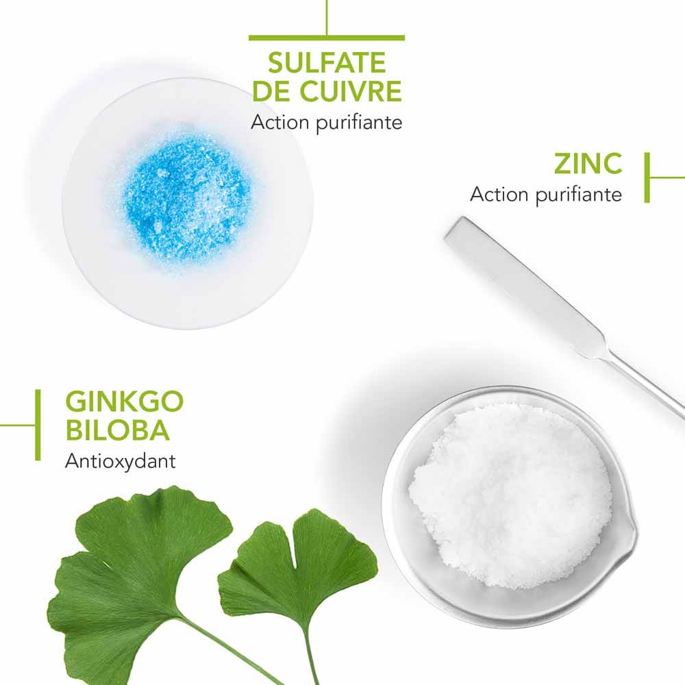 Bioderma Sebium Purifying Cleansing Foaming Gel for Combination to Oily Skin 200ml x2 (6.76 fl oz x2)