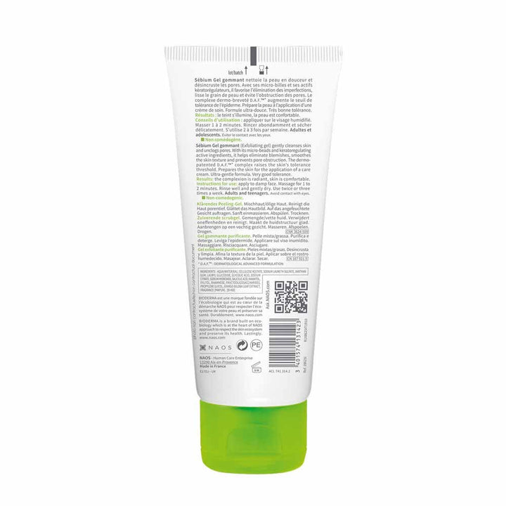 Bioderma Sébium Gel Gommant Exfoliating Purifying Gel 75ml (2.54fl oz)
