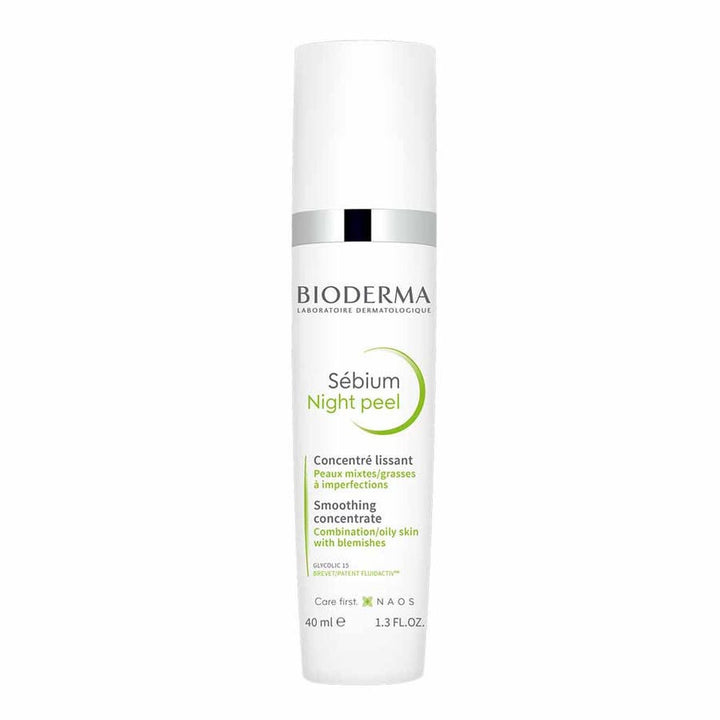 Bioderma Sébium Peeling Nuit Peaux Mixtes à Grasses 40 ml 