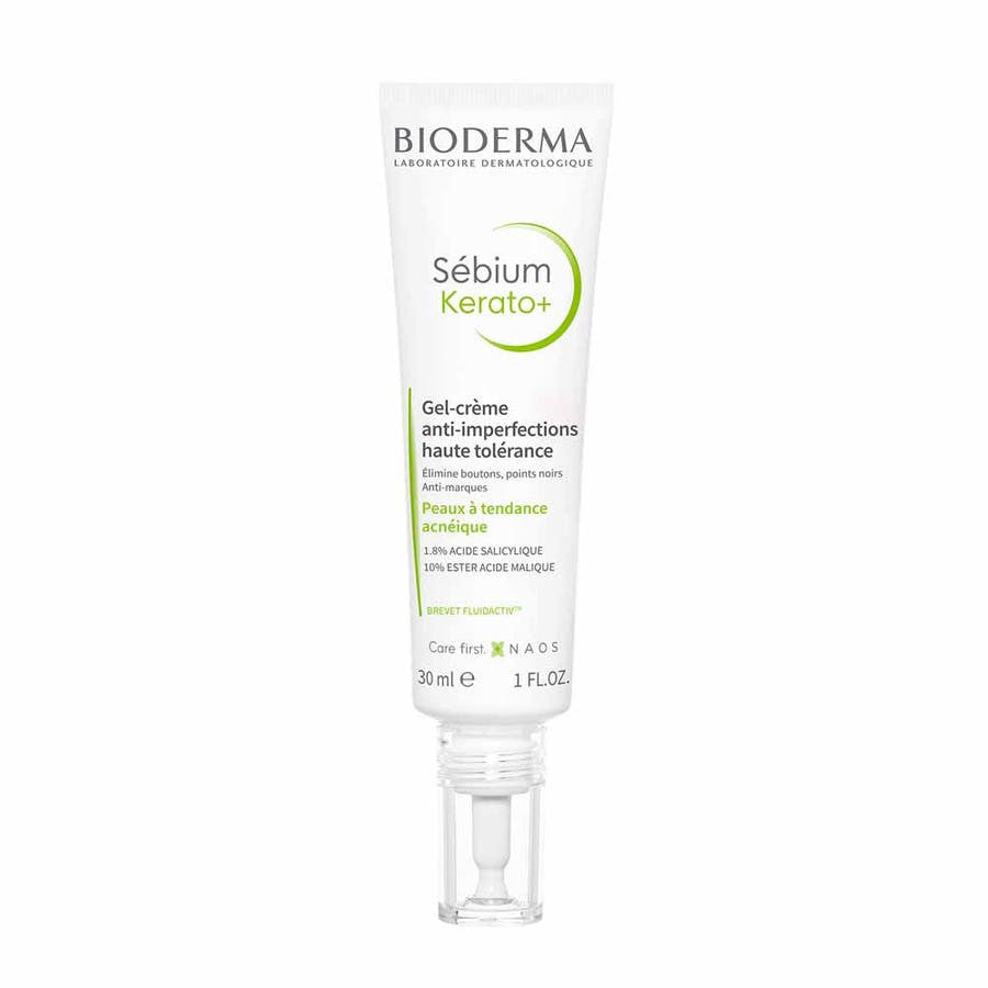 Bioderma Sébium Kerato+ Anti-Blemish High Tolerance Gel-Cream 30ml (1 fl oz)