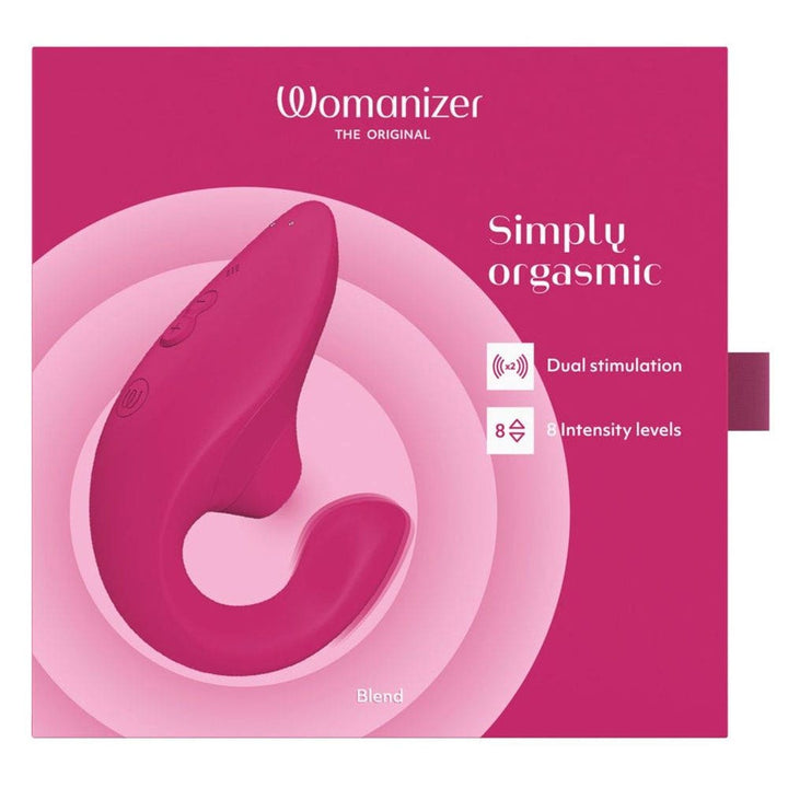 Womanizer Pulsed Air and Point-G Blend Stimulator Fushia