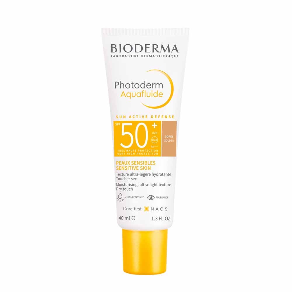 Bioderma Photoderm Tinted Aquafluid Spf50+ Aquafluide Peaux sensibles 40ml (1.35fl oz) - FrenchBeautyHub