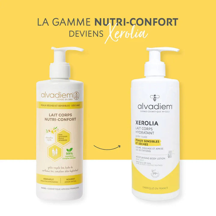 Alvadiem Nutri-Comfort Body Lotion with Bioes royal jelly 400ml (13.52fl oz)