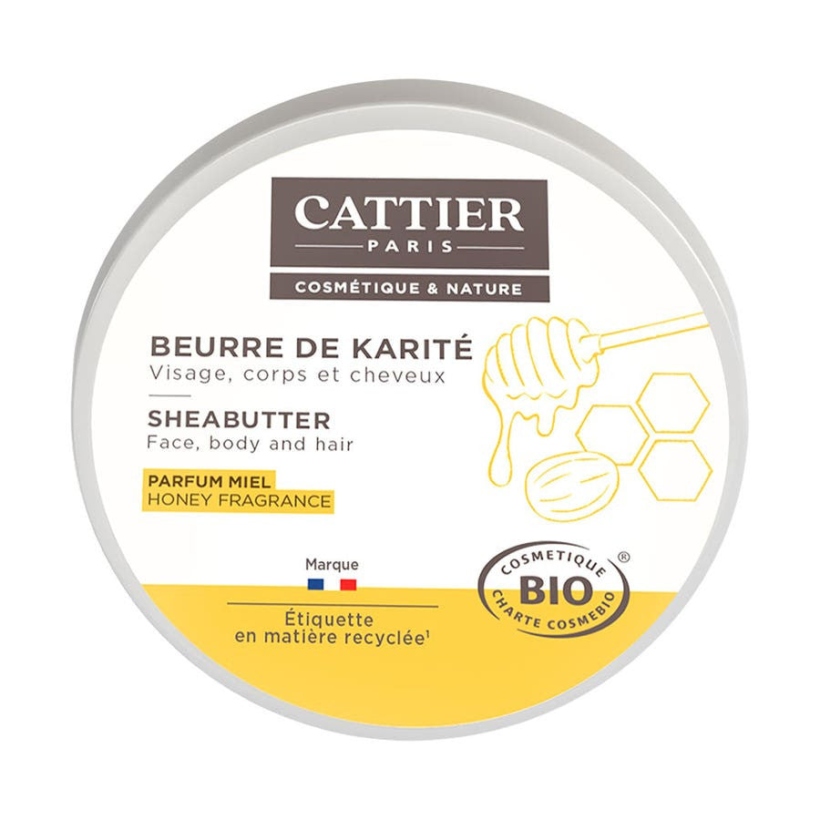 Beurre de karité Cattier parfum miel 100 g (3,52 oz) 