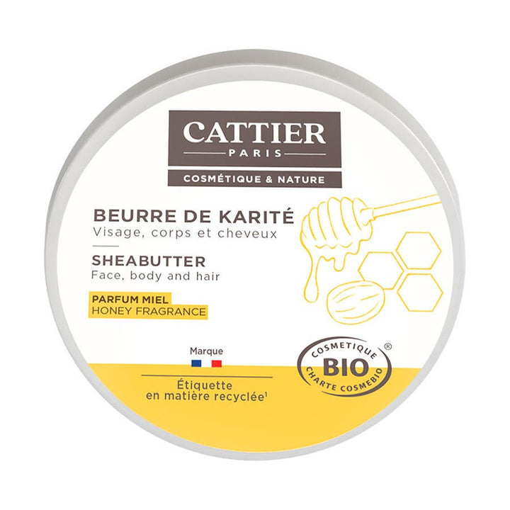 Cattier Shea Butter with Honey Fragrance 100g (3.52 oz)