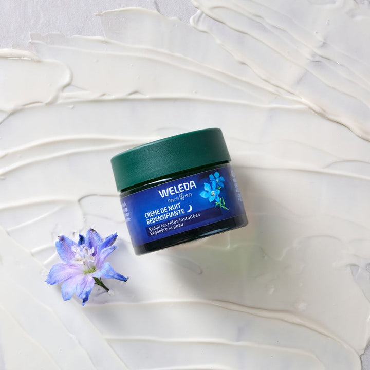 Weleda Gentiane Bleue and Edelweiss Evening Primrose Redensifying Night Cream 30ml (1.01fl oz)