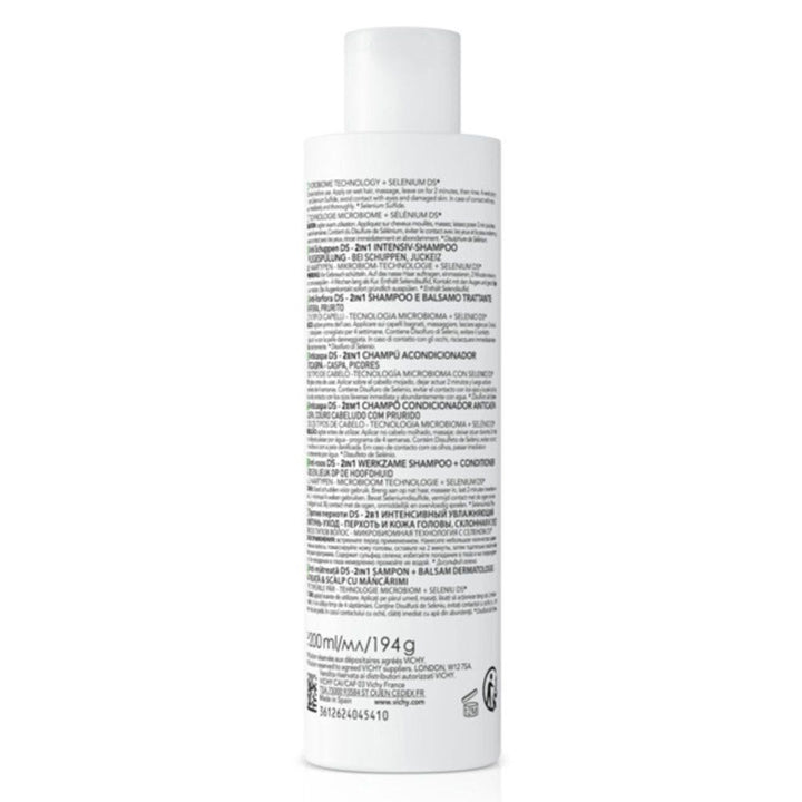 Vichy Dercos Anti-Dandruff DS Shampoo Dandruff & Itchy Scalp