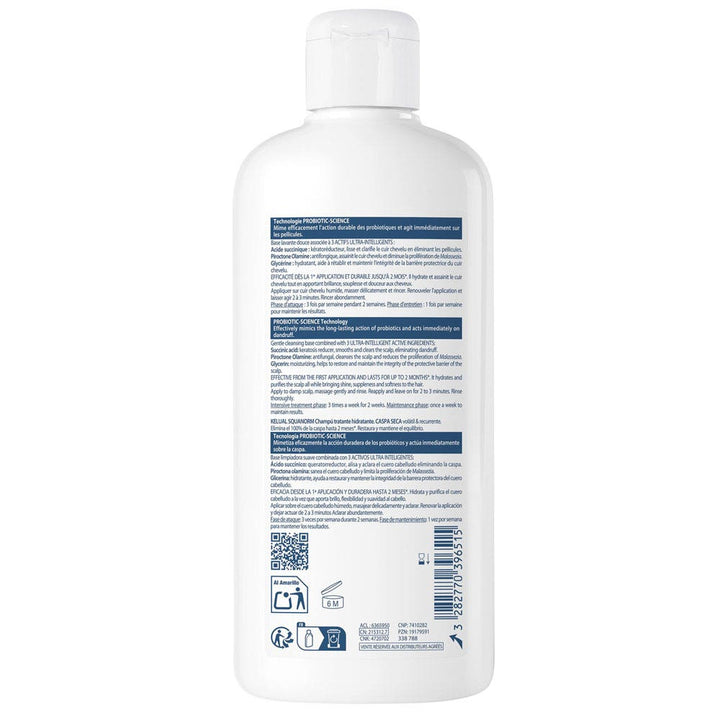 Ducray Kelual Squanorm Dry Dandruff Treatment Shampoo 400ml (13.53fl oz)