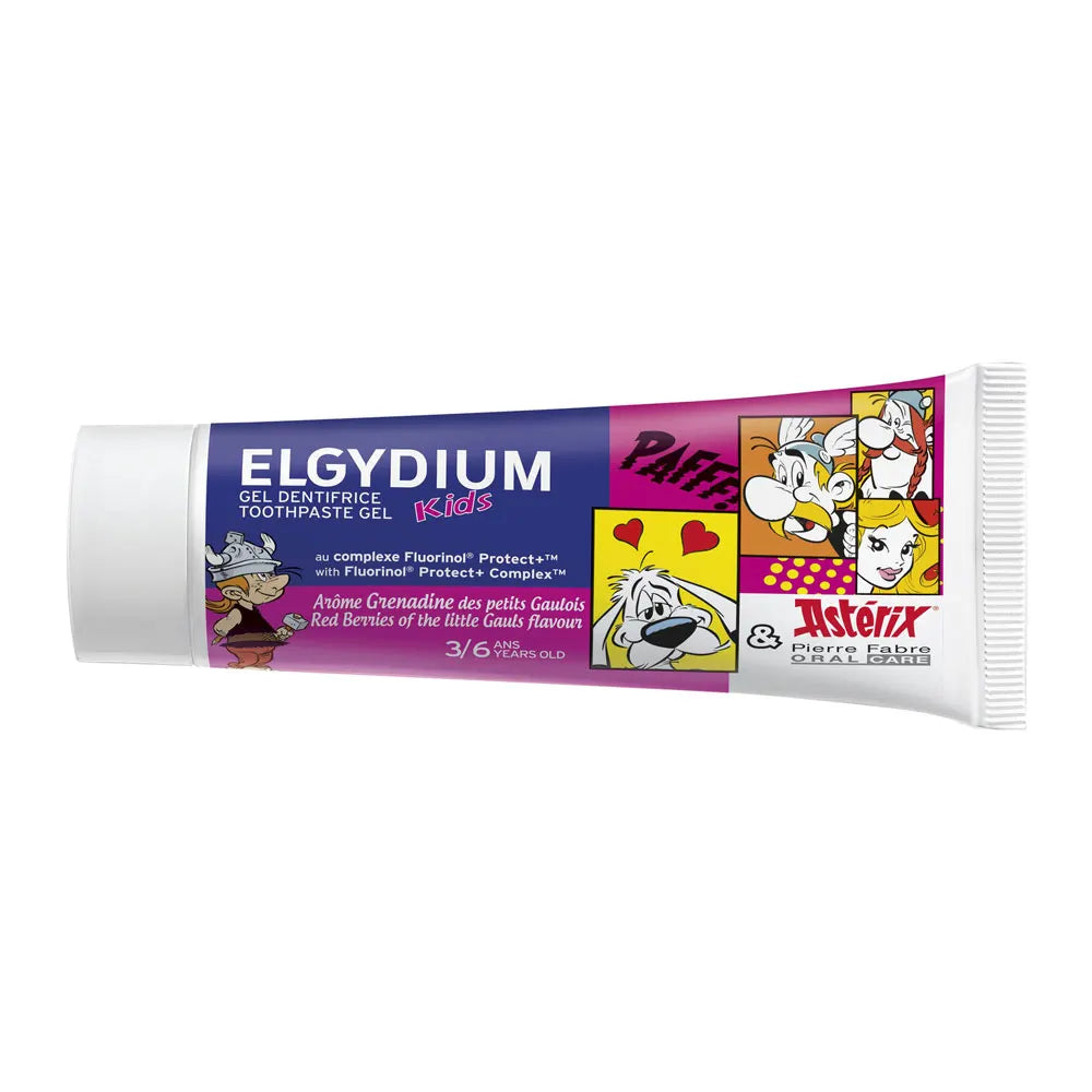 Elgydium Kids Decay Protection Toothpaste Gel 2-6 Years Red Berries Flavour 50ml (1.69fl oz)