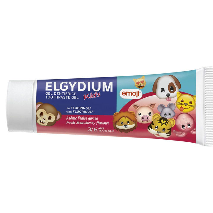 Elgydium Kids iced strawberry toothpaste 3–6 years 50ml (1.69fl oz) - FrenchBeautyHub