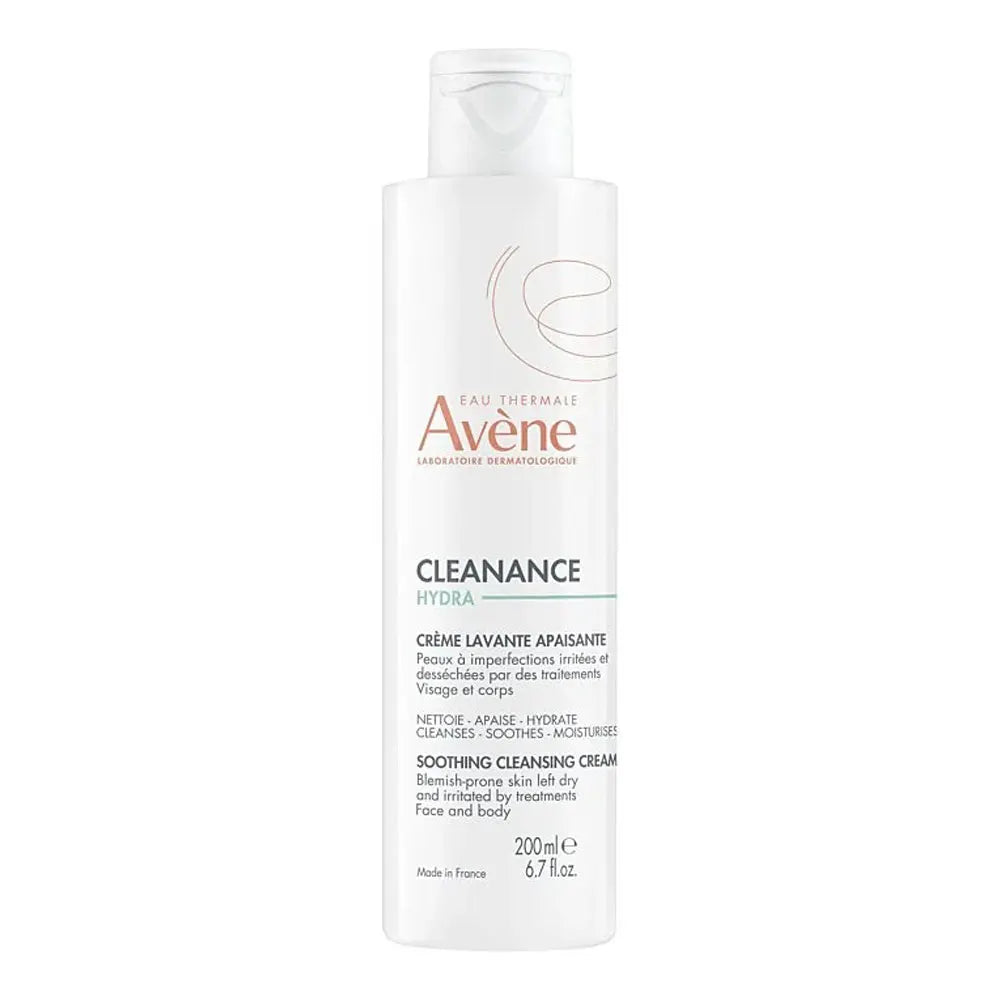 Avène Cleanance Hydra Crème Nettoyante Apaisante 200 ml (6,76 fl oz) 