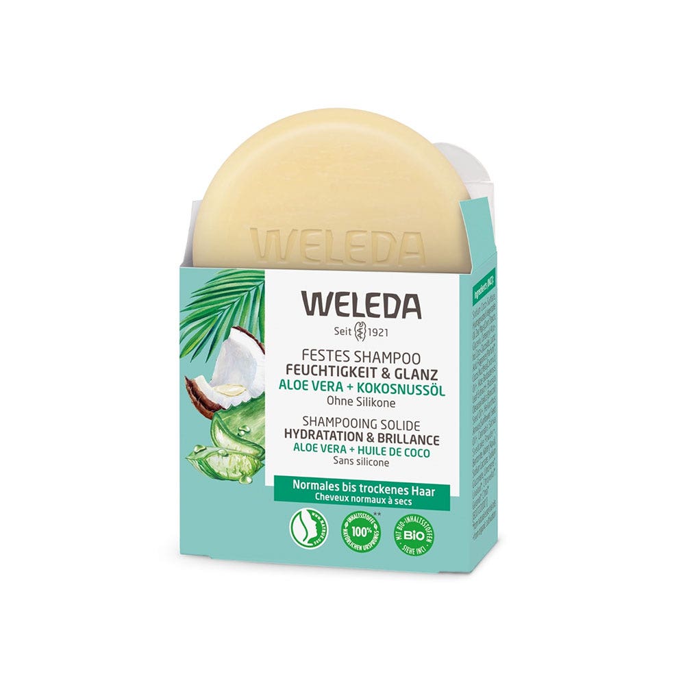 Weleda Hydration & Shine Solid Shampoo 50g (1.76oz)