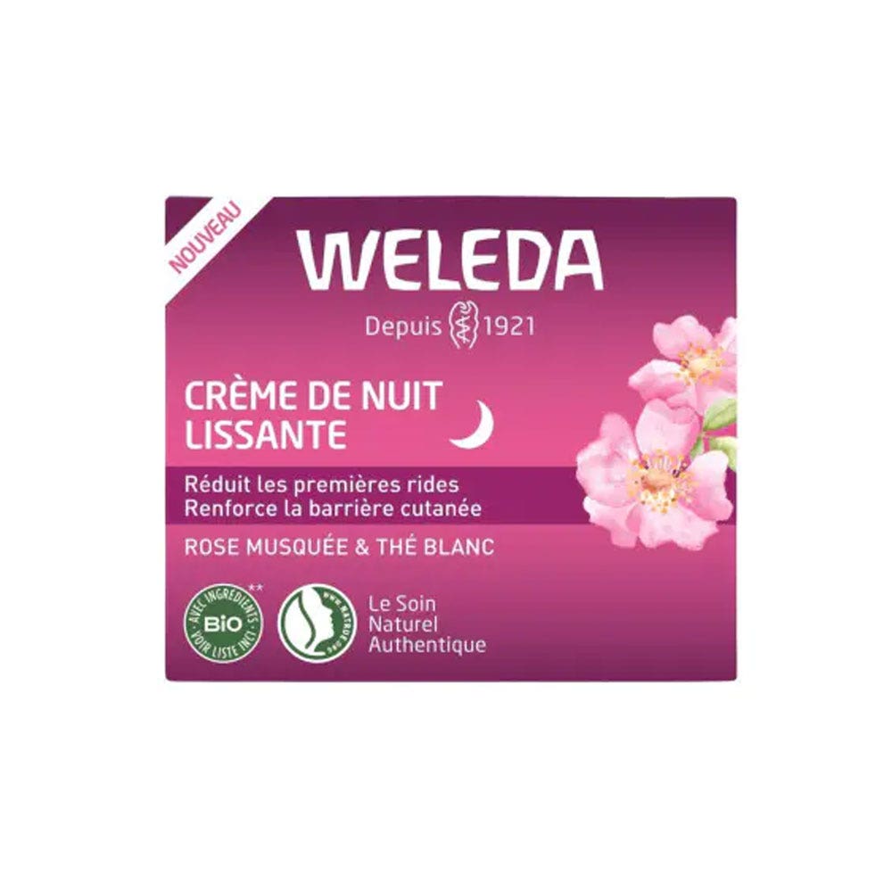 Weleda Rosehip & White Tea Smoothing Night Cream 40ml (1.35fl oz)