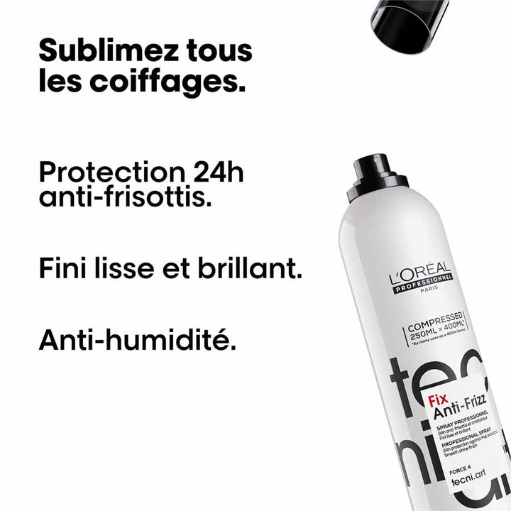 L'Oréal Professionnel Tecniart Fix Anti-Fizz Spray Anti-Humidity Styling 250ml (8.45fl oz)