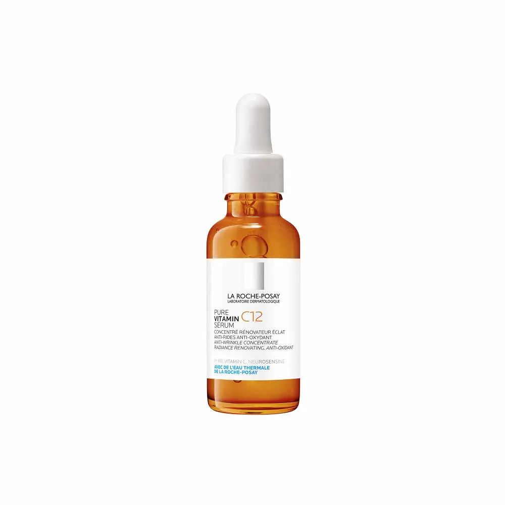 La Roche-Posay Sérum Éclat Rénovateur Pure Vitamine C12 Anti Rides Anti Oxydant 30 ml (1,01 fl oz) 