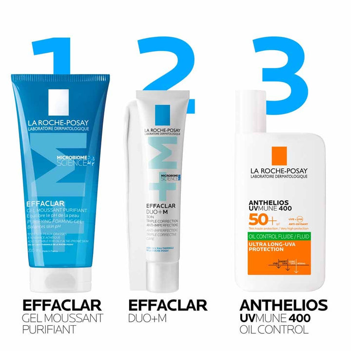 La Roche-Posay Effaclar +M Purifying Foaming Gel 200ml (6.76floz)