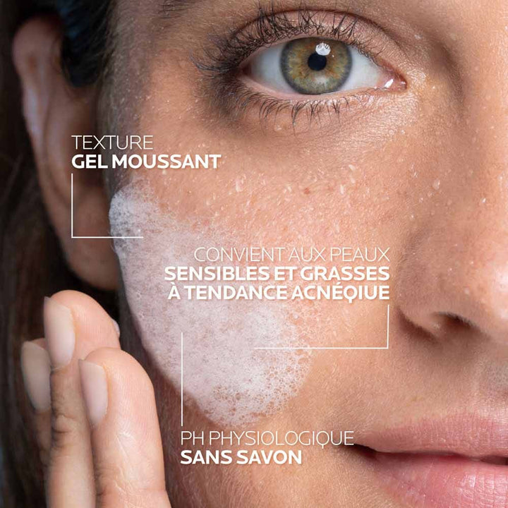 La Roche-Posay Effaclar +M Purifying Foaming Gel 200ml (6.76floz)