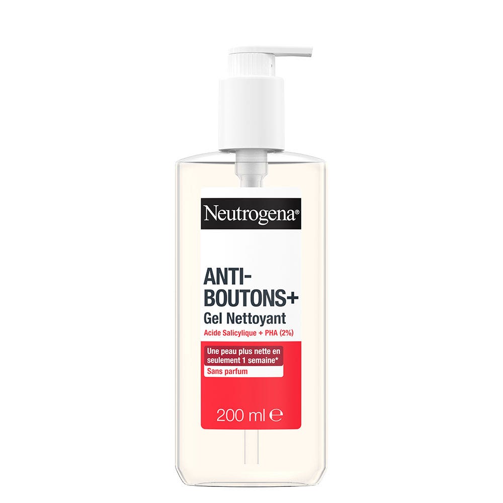 Neutrogena Anti-Bouton + Salicylic Acid Cleansing Gel 200ml (6.76fl oz)