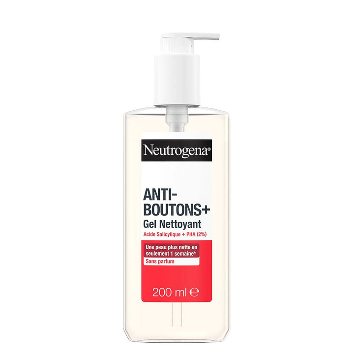 Neutrogena Anti-Bouton + Salicylic Acid Cleansing Gel 200ml (6.76fl oz)