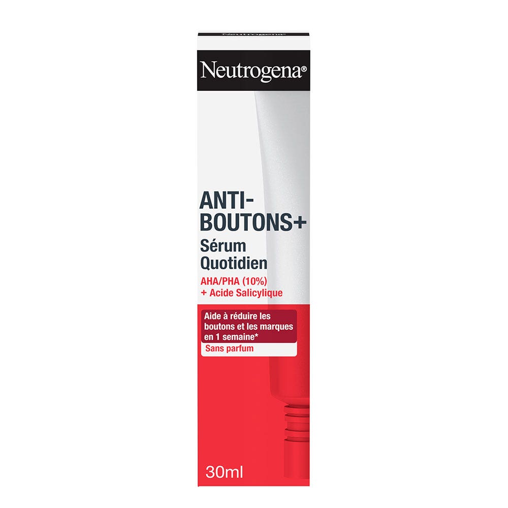 Neutrogena Anti-Bouton + AHA/PHA and Salicylic Acid Daily use serum 30ml (1.01fl oz)
