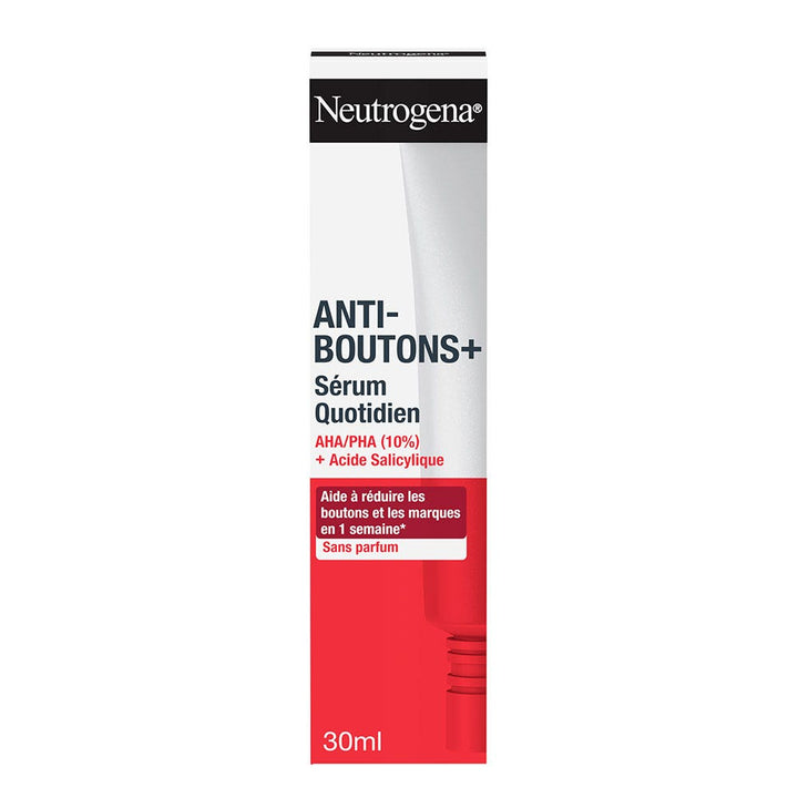Neutrogena Anti-Bouton + AHA/PHA and Salicylic Acid Daily use serum 30ml (1.01fl oz)