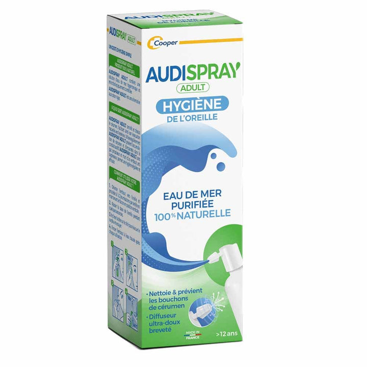 Audispray Ear Spray for Adults Pour adulte 50ml (1.69fl oz)