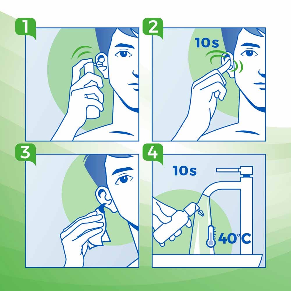 Audispray Ear Spray for Adults Pour adulte 50ml (1.69fl oz)