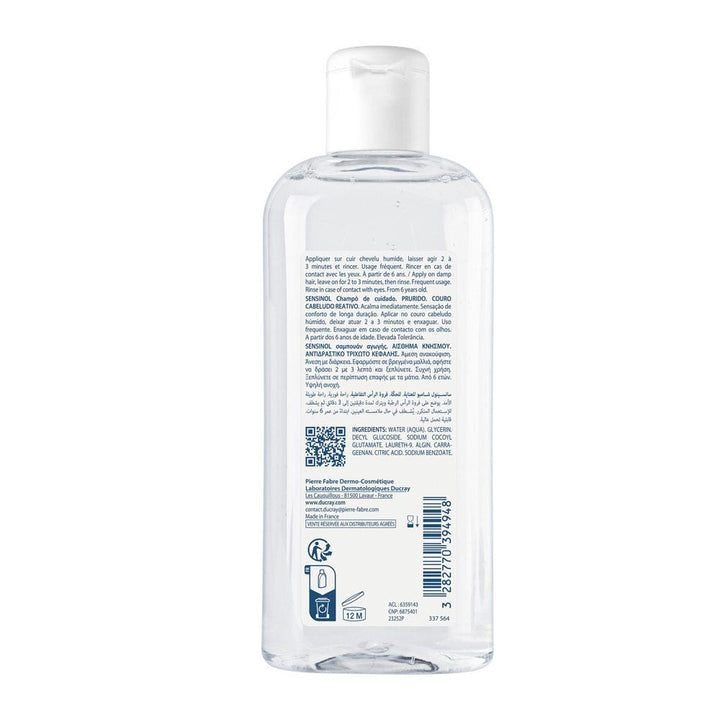 Ducray Sensinol Soothing shampoo for itchy, reactive scalps 200ml (6.76fl oz)