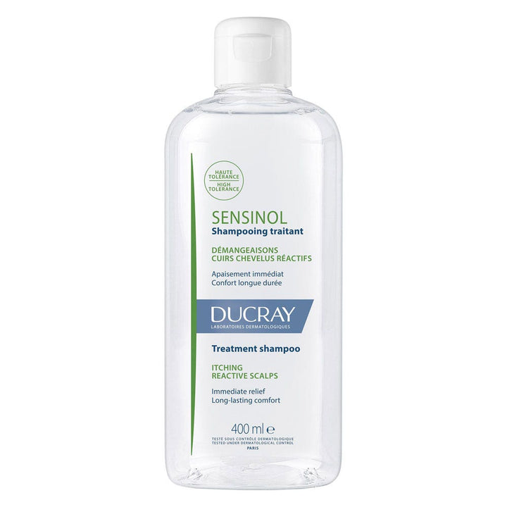 Ducray Sensinol Itch Treatment Shampoo for Reactive Scalps 400ml (13.53fl oz)