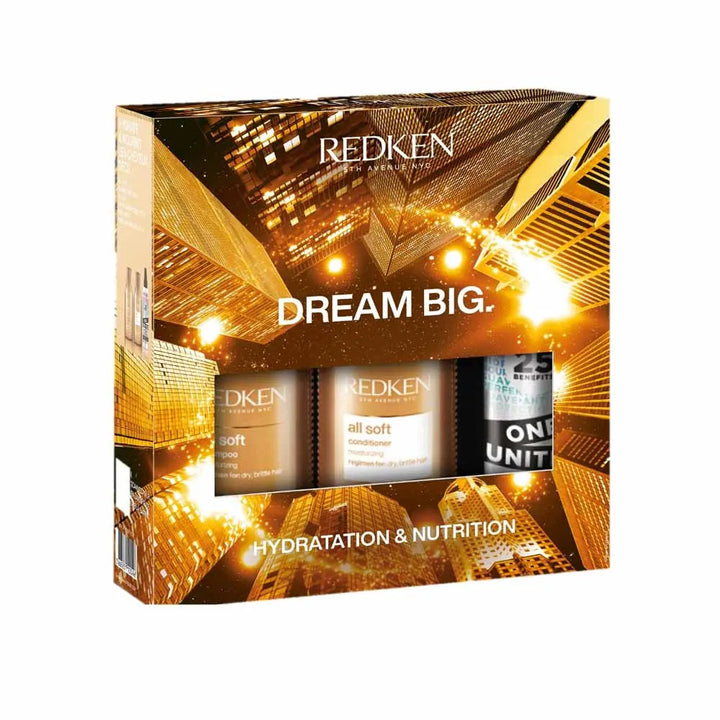 Coffrets cadeaux Redken All Soft Hydratation et Nutrition 