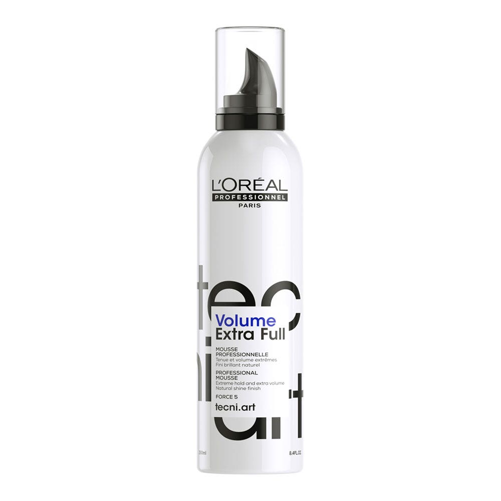 L'Oréal Professionnel Tecniart Tecni Art Full Volume Extra Strong Hold Volume Mousse Force 5 250ml (8.45fl oz)