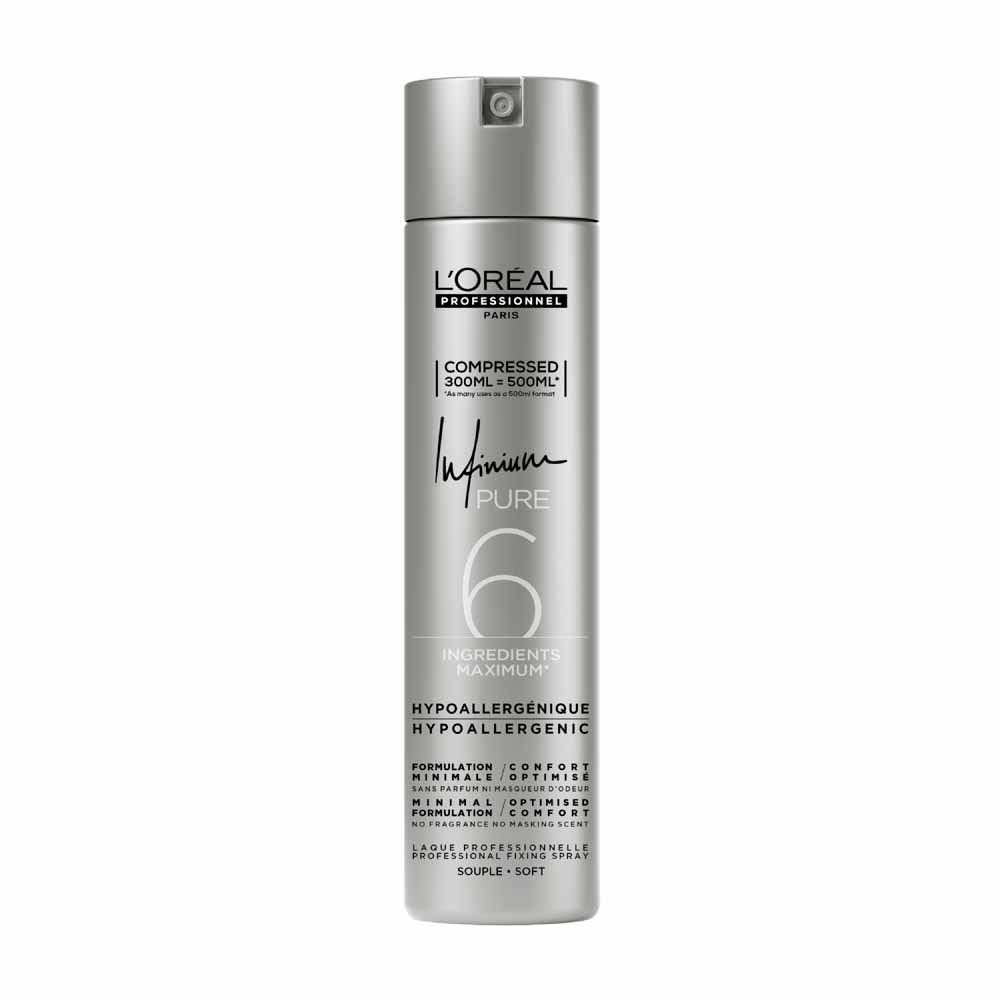 L'Oréal Professionnel Tecniart Pure 6 Flexible Fixing Lacquer 300ml (10.14fl oz)