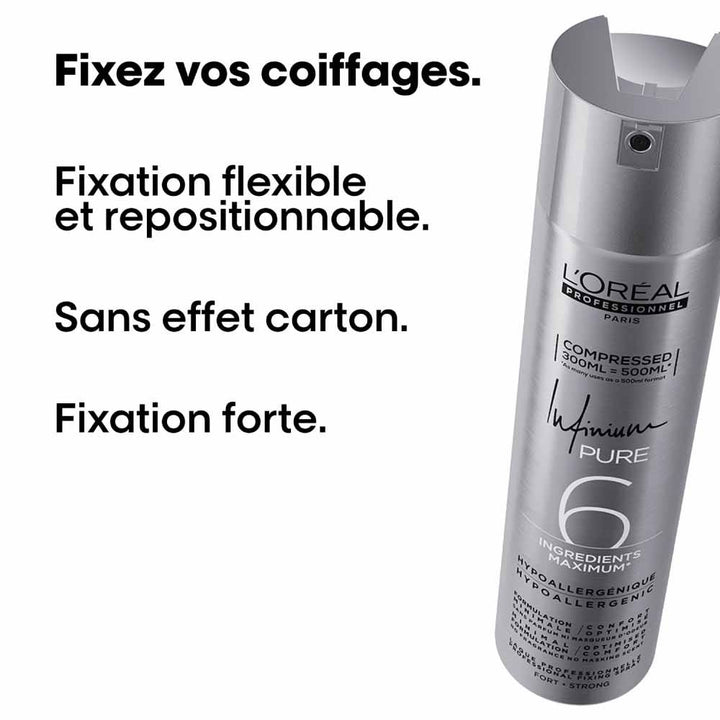 L'Oréal Professionnel Tecniart Pure 6 Strong Setting Lacquer 300ml (10.14fl oz)