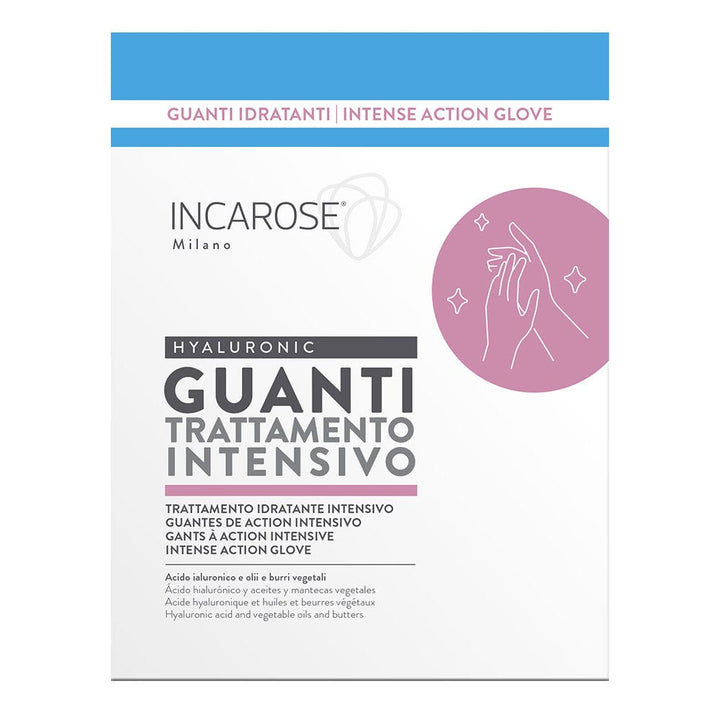 Incarose Intense Gloves عناية مكثفة مرطبة One Pair